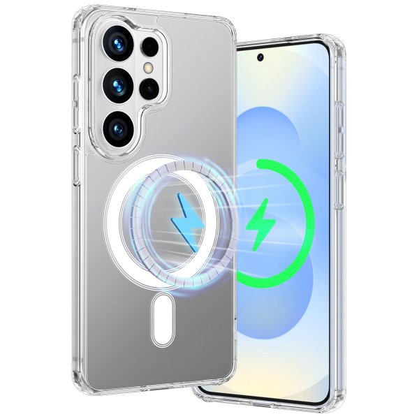 Nordic Covers Samsung Galaxy S26 Ultra Cover Feather Series MagSafe Transparent