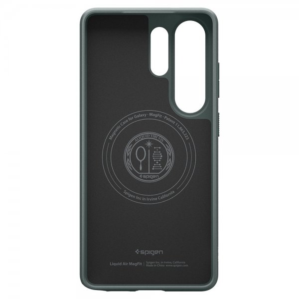 Spigen Samsung Galaxy S26 Ultra Cover Liquid Air MagFit Abyss Green