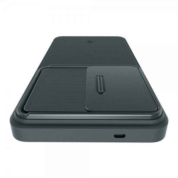 Spigen Samsung Galaxy S26 Ultra Cover Optik Armor Abyss Green