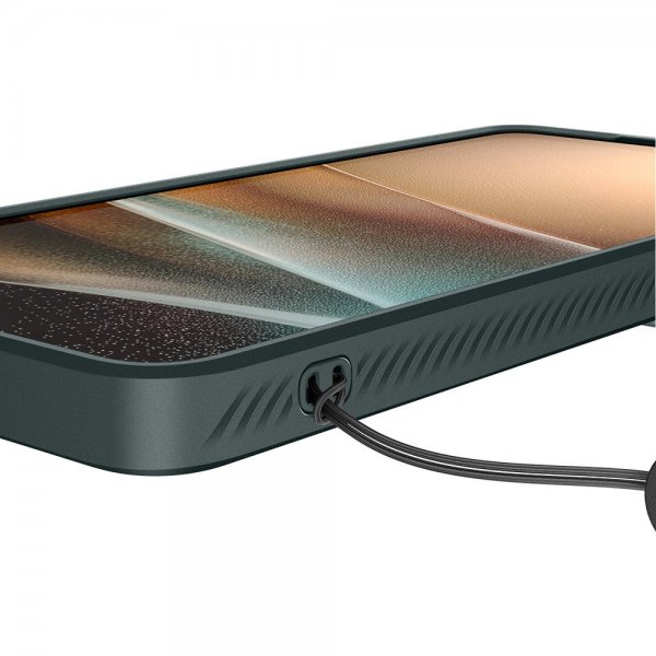 Spigen Samsung Galaxy S26 Ultra Cover Optik Armor Abyss Green