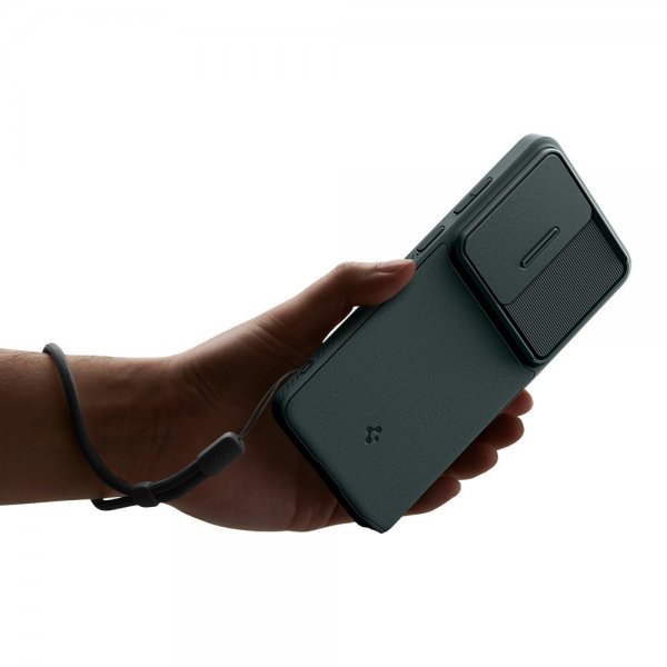 Spigen Samsung Galaxy S26 Ultra Cover Optik Armor Abyss Green