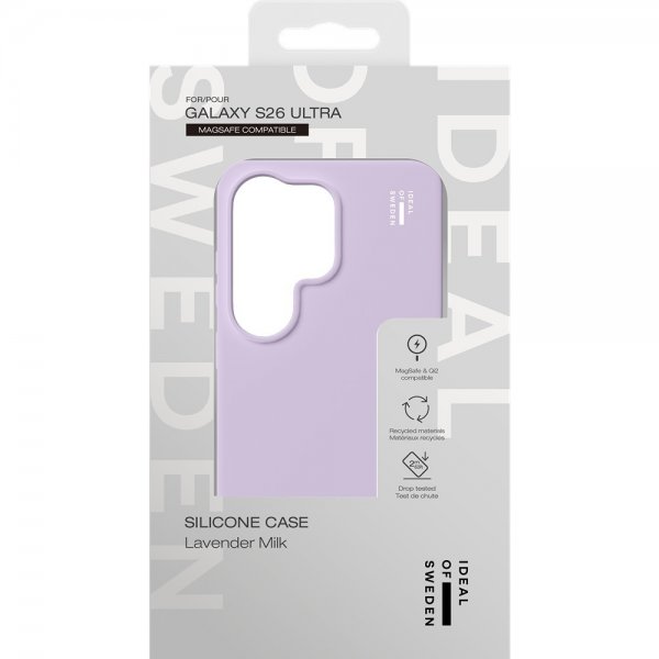 Ideal of Sweden Samsung Galaxy S26 Ultra Cover Silicone Case MagSafe Lavender Milk