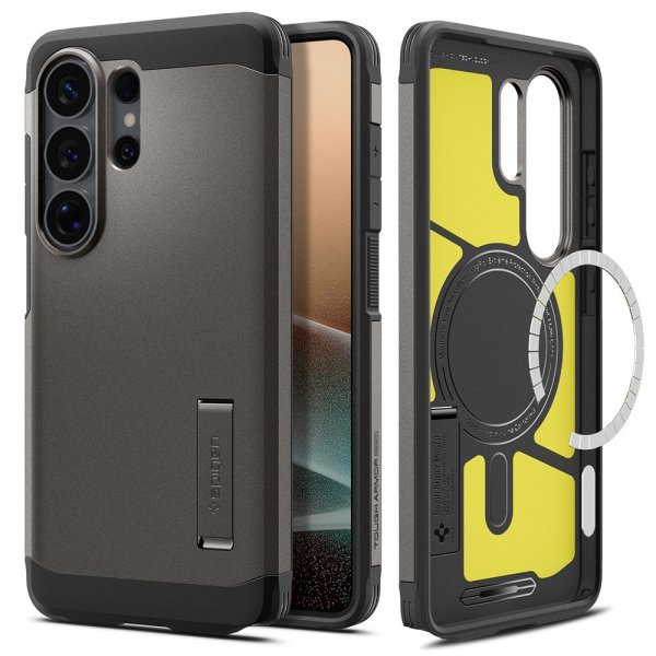 Spigen Samsung Galaxy S26 Ultra Cover Tough Armor MagFit Gunmetal