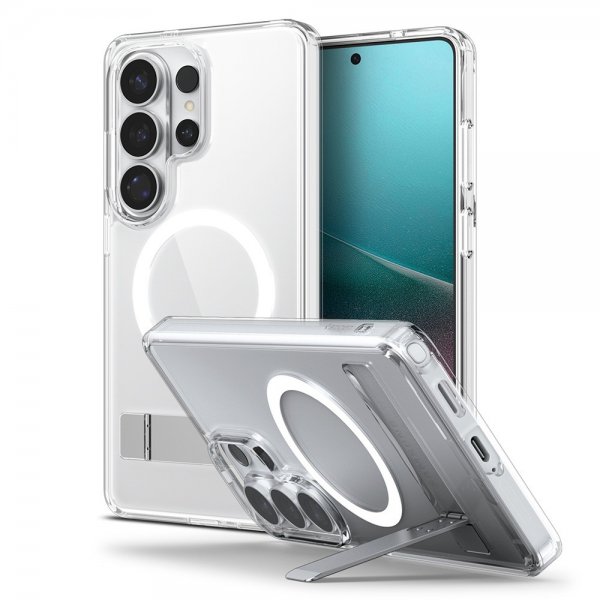 Spigen Samsung Galaxy S26 Ultra Cover Ultra Hybrid S MagFit Clear White
