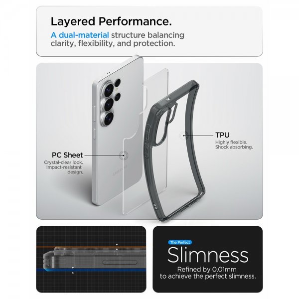 Spigen Samsung Galaxy S26 Ultra Cover Ultra Hybrid Space Crystal