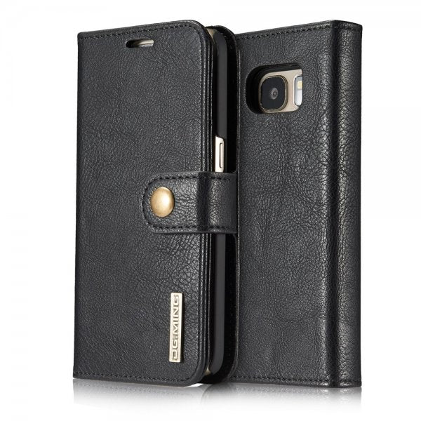 Dg.Ming Samsung Galaxy S7 Pung Etui Aftageligt Cover Sort