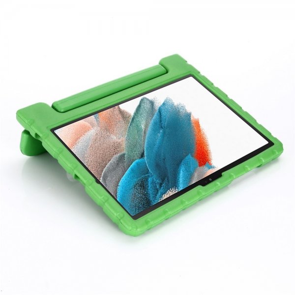 Samsung Galaxy Tab A8 Cover med Håndtag Grøn