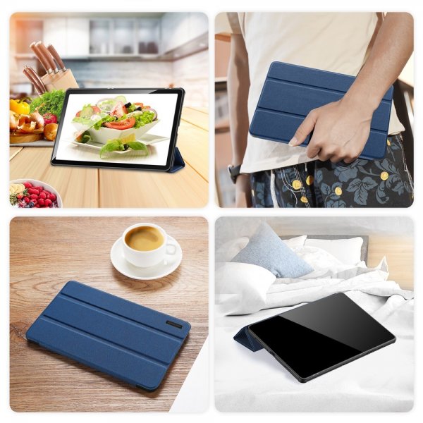 Dux Ducis Samsung Galaxy Tab A9 Plus Etui DOMO Series Blå