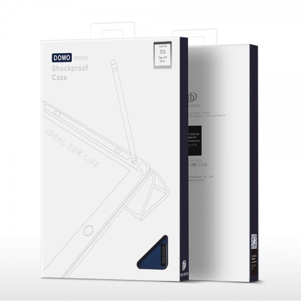 Dux Ducis Samsung Galaxy Tab A9 Plus Etui DOMO Series Blå