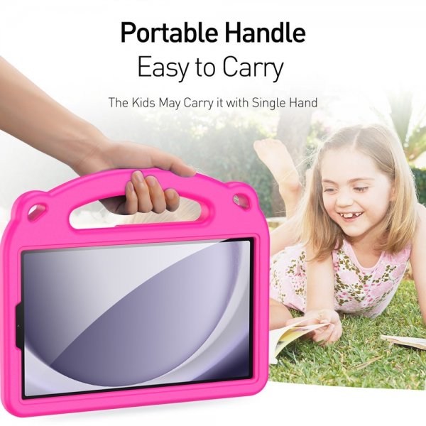Dux Ducis Samsung Galaxy Tab A7 Lite/Galaxy Tab A9 Cover Panda Magenta