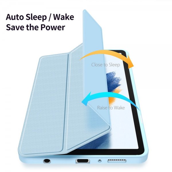 Dux Ducis Samsung Galaxy Tab A9 Cover TOBY Series Blå
