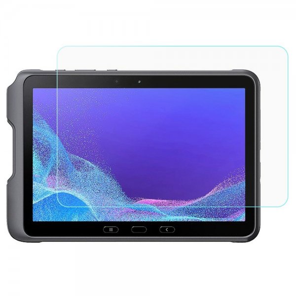 Samsung Galaxy Tab Active 4 Pro Skærmbeskyttelse i Hærdet Glas Case Friendly