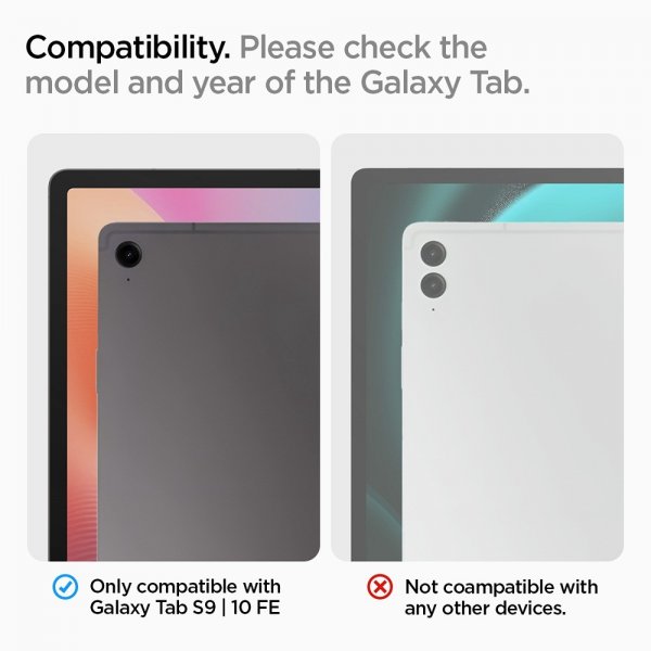Spigen Samsung Galaxy Tab S10 FE Cover Rugged Armor Pro Mat Sort