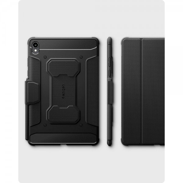 Spigen Samsung Galaxy Tab S11 Cover Rugged Armor Pro Mat Sort