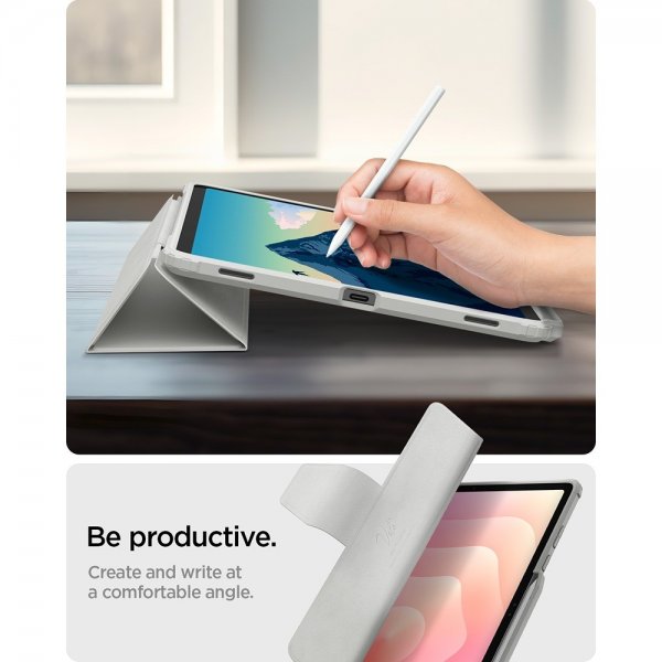 Spigen Samsung Galaxy Tab S11 Cover Ultra Hybrid Pro Grå