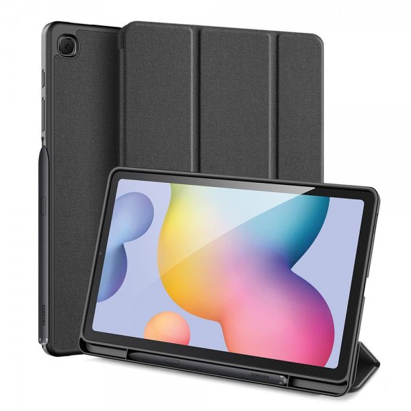 Dux Ducis Samsung Galaxy Tab S6 Lite Etui DOMO Series Sort