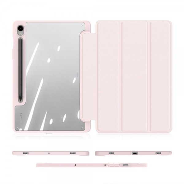 Dux Ducis Samsung Galaxy Tab S9 FE Etui TOBY-serien Rosa