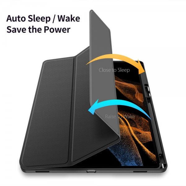 Dux Ducis Samsung Galaxy Tab S9 Ultra Cover TOBY Series Sort