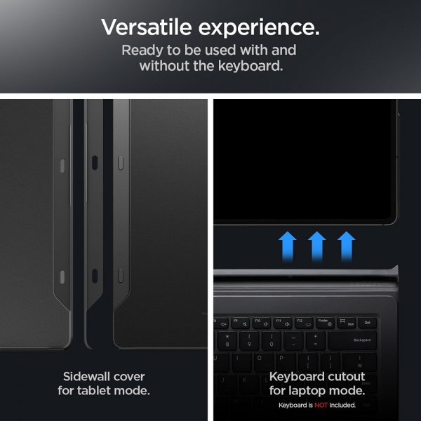 Spigen Samsung Galaxy Tab S8 Ultra/S9 Ultra/S10 Ultra Cover Thin Fit Pro Sort