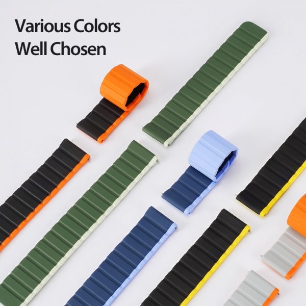 Dux Ducis Samsung Galaxy Watch 20mm Rem LD Series Gul