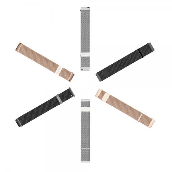 Dux Ducis Samsung Galaxy Watch 20mm Rem Milanese Sølv