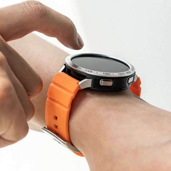 Ringke Samsung Galaxy Watch 20mm Rem Silikone One Bold Bånd Orange