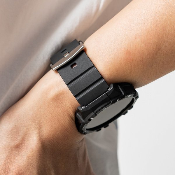 Ringke Samsung Galaxy Watch 20mm Rem Gummi One Bold Band Sort