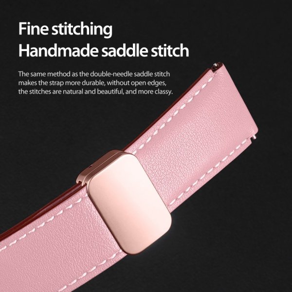 Dux Ducis Samsung Galaxy Watch 20mm Armbånd YA Series Rosa