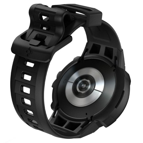 Spigen Samsung Galaxy Watch 4/5 40mm Cover og Armbånd Rugged Armor Pro Sort
