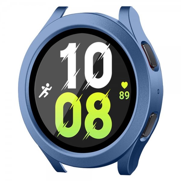 Enkay Samsung Galaxy Watch 4/5 44mm Cover med Indbygget skærmbeskytter Blå