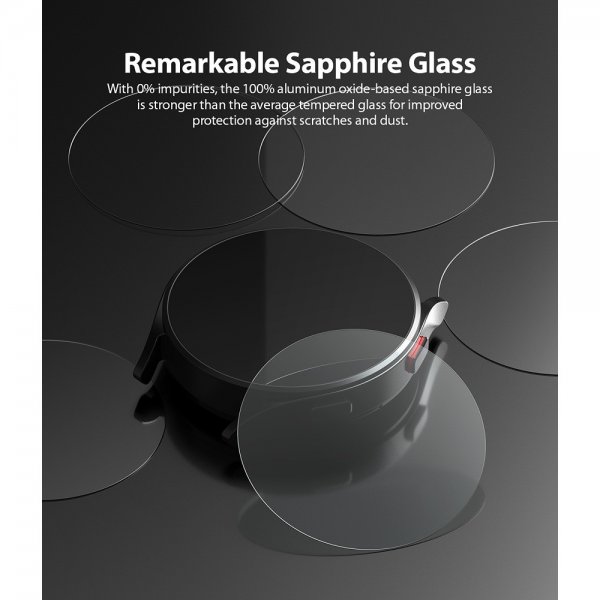 Ringke Samsung Galaxy Watch 4/5 44mm skærmbeskytter i safirkrystal