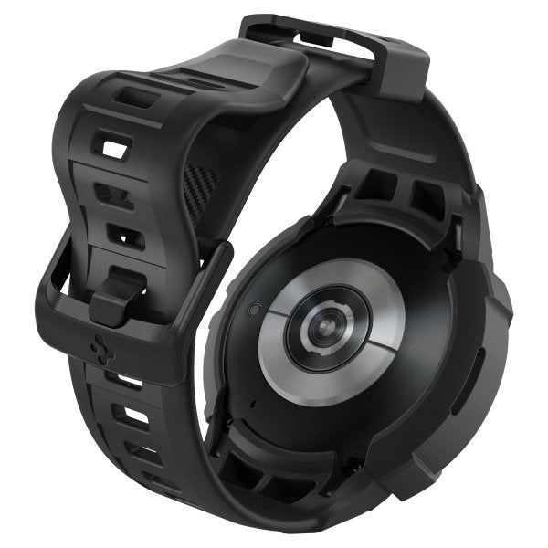 Spigen Samsung Galaxy Watch 5 Pro 45mm Cover og Rem Rugged Armor Pro Sort