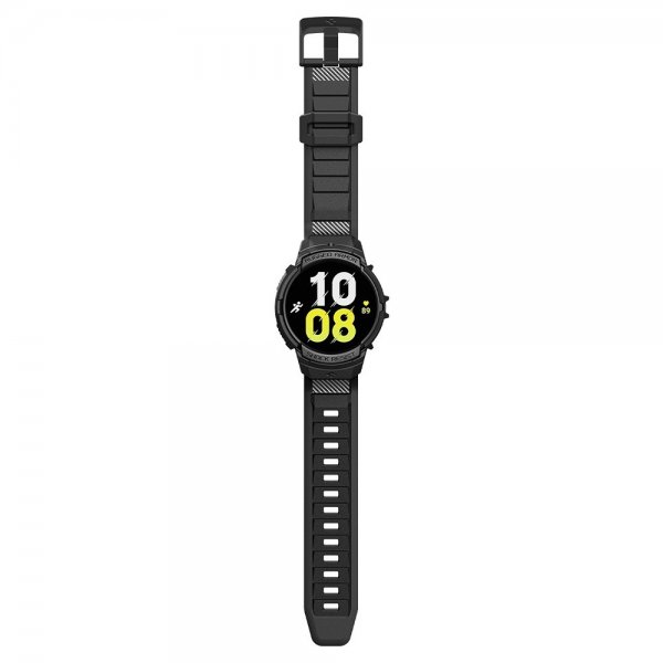 Spigen Samsung Galaxy Watch 6 40mm Urkasse og Rem Rugged Armor Pro Sort