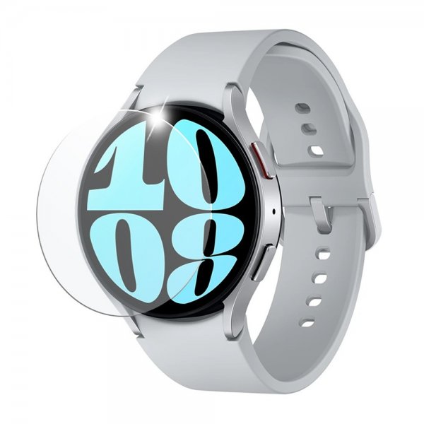 Fast Samsung Galaxy Watch 6 44mm Skærmbeskyttelse Hærdet Glas 2-pak