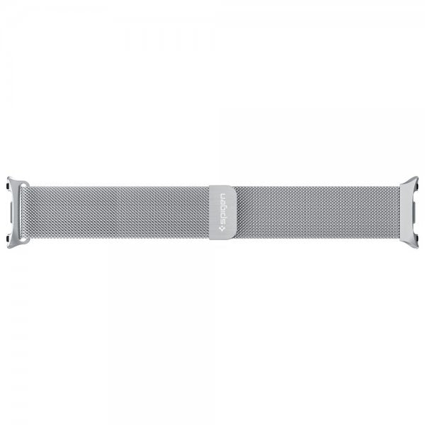 Spigen Samsung Galaxy Watch 8 40/44mm/Classic 46mm Rem Metal Fit Sølv