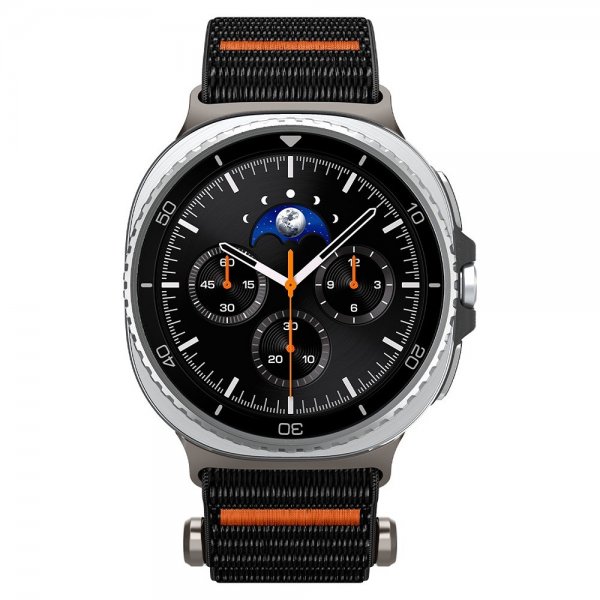 Spigen Samsung Galaxy Watch 8 40/44mm/Classic 46mm Rem DuraPro Flex Sort