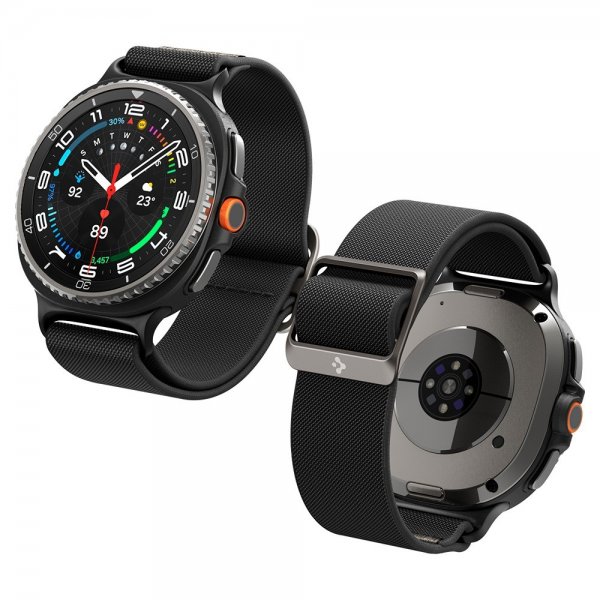 Spigen Samsung Galaxy Watch 8 40/44mm/Classic 46mm Armbånd Lite Fit Sort