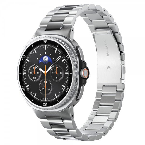Spigen Samsung Galaxy Watch 8 40/44mm/Classic 46mm Rem Modern Fit Sølv