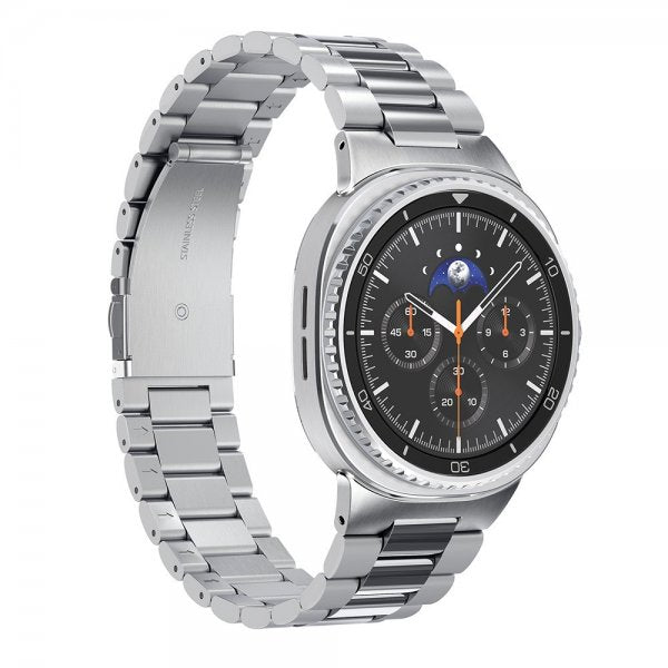 Spigen Samsung Galaxy Watch 8 40/44mm/Classic 46mm Rem Modern Fit Sølv