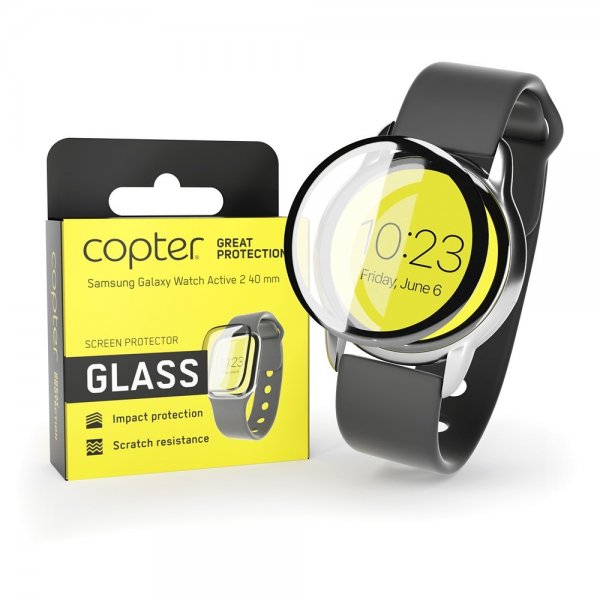 Copter Samsung Galaxy Watch Active 2 40mm Skærmbeskyttelse Exoglass Curved