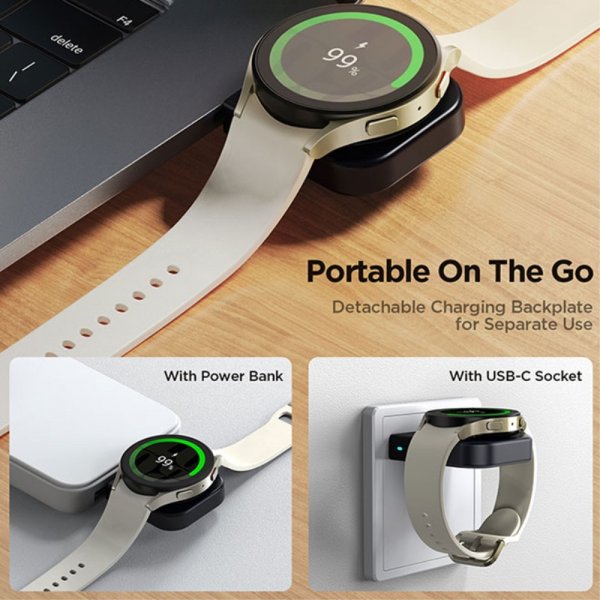 Joyroom Samsung Galaxy Watch Oplader Magnetisk Trådløs Watch Oplader
