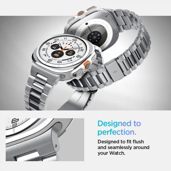 Spigen Samsung Galaxy Watch Ultra 47mm Rem Modern Fit 316L Sølv