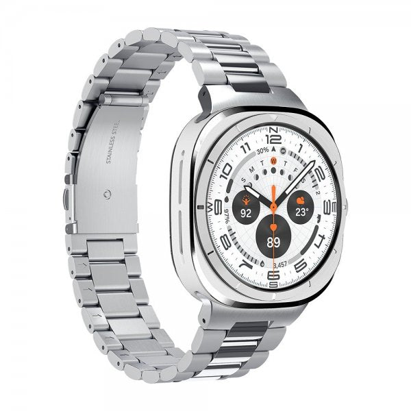 Spigen Samsung Galaxy Watch Ultra 47mm Rem Modern Fit 316L Sølv