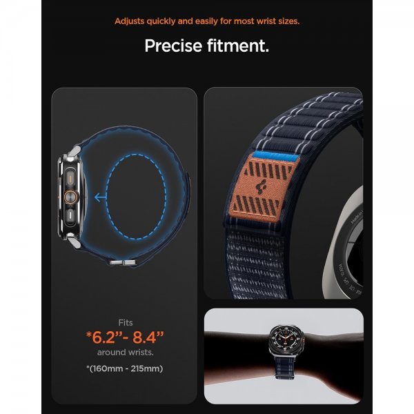 Spigen Samsung Galaxy Watch Ultra 47mm Rem WBF0 Navy