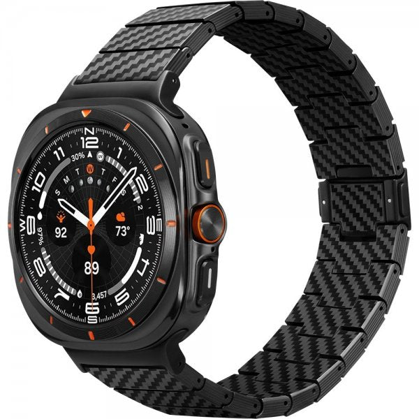 Pitaka Samsung Galaxy Watch Ultra Armbånd Carbon Fiber Urrem
