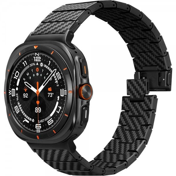 Pitaka Samsung Galaxy Watch Ultra Armbånd Carbon Fiber Urrem