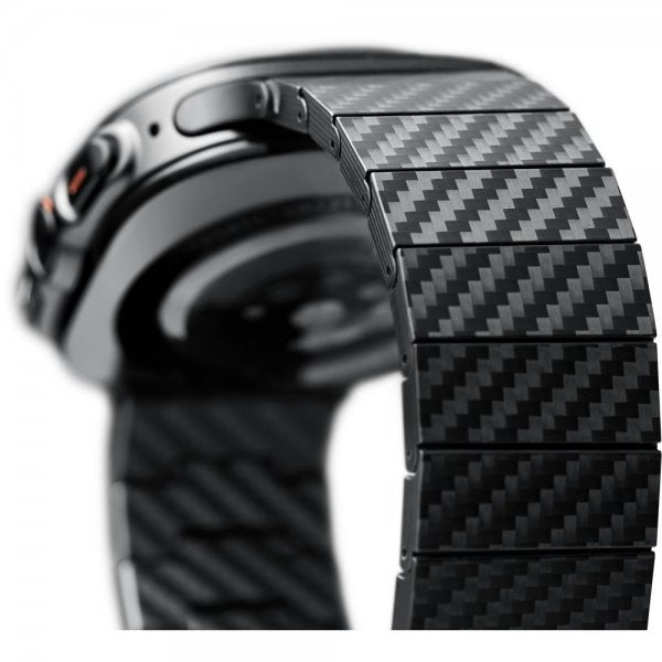Pitaka Samsung Galaxy Watch Ultra Armbånd Carbon Fiber Urrem