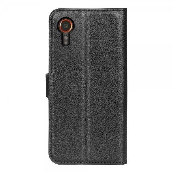 Samsung Galaxy XCover 7 Etui Litchi Sort