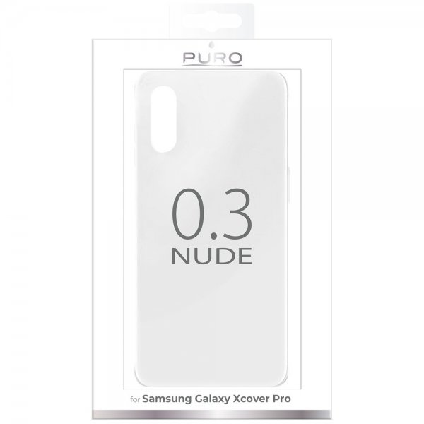 Puro Samsung Galaxy XCover Pro Cover Nude Transparent