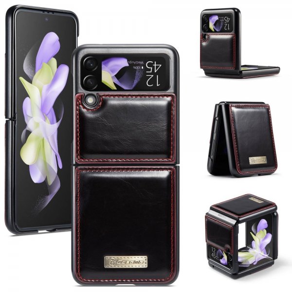 CaseMe Samsung Galaxy Z Flip 4 Cover 003 Series Rød